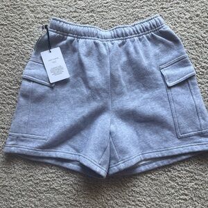 Aritizia cozy fleece mega mid-thigh sweatshorts